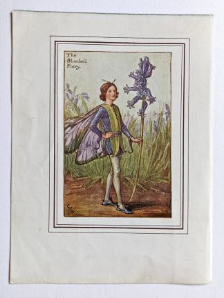 Bluebell Vintage Fairy Print