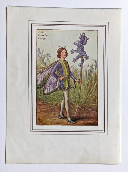 Bluebell Vintage Fairy Print