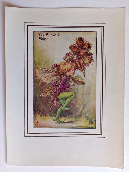 Burdock Fairies Print