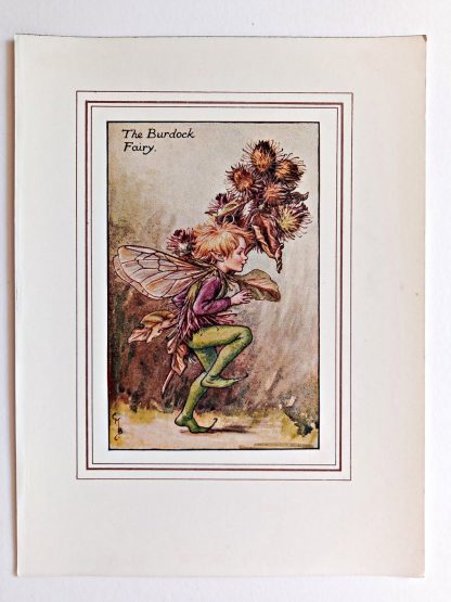 Burdock Fairy Print