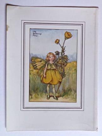 Buttercup Fairy Print
