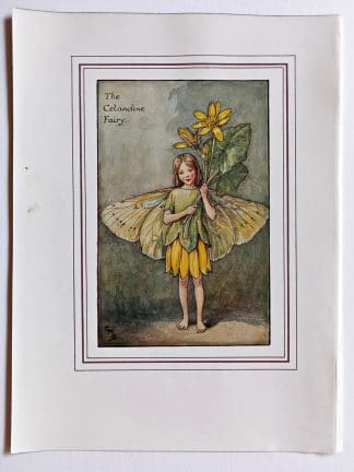 Celandine Vintage Fairy Print