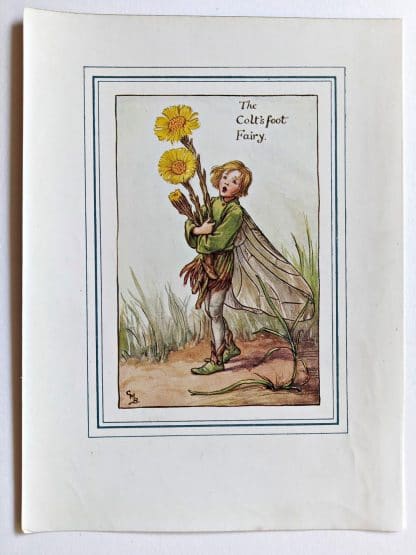 Coltsfoot Vintage Fairy Print