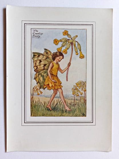 Cowslip Fairy Print