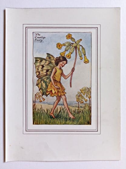 Cowslip Vintage Fairy Print