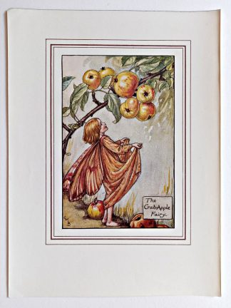 Crabapple Vintage Fairy Print