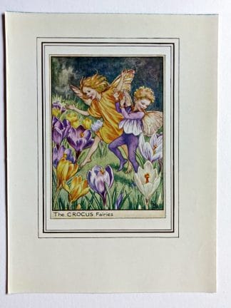 Crocus Fairies Print