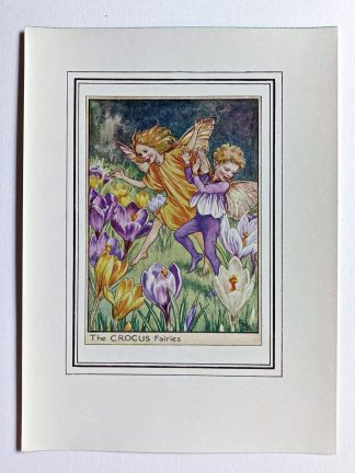 Crocus Fairy Print