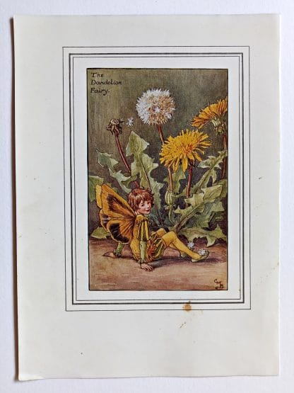 Dandelion Fairy Print