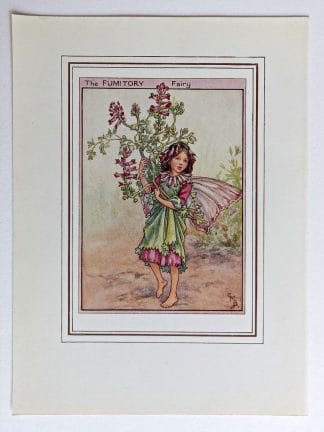 Fumitory Vintage Fairy Print