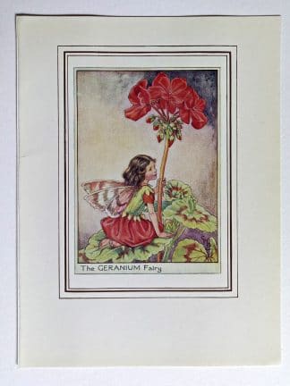 Geranium Fairies Print