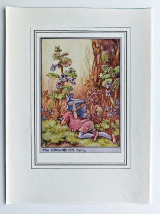 Ground Ivy Vintage Fairy Print
