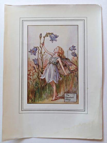 Harebell Vintage Fairy Print