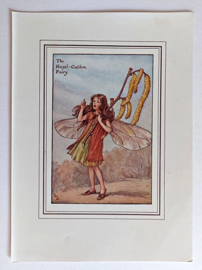 Hazel Catkin Fairies Print