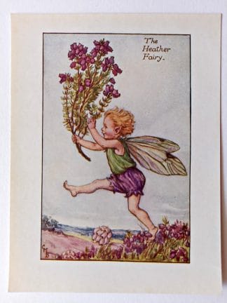 Heather Flower Fairy Print