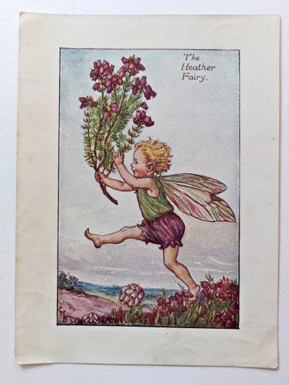 Heather Vintage Fairy Print