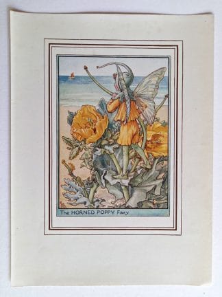 Horned Poppy Fairies Print