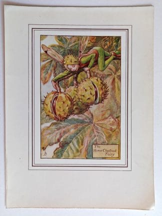 Horse Chestnut Fairies Print