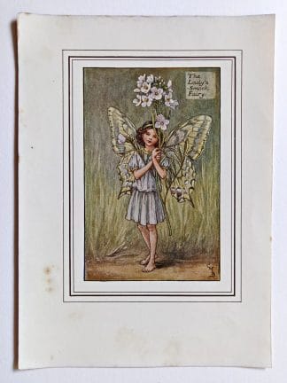 Ladys Smock Fairy Print