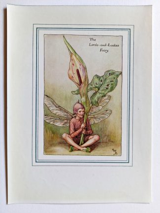 Lords and Ladies Spring Vintage Fairy Print