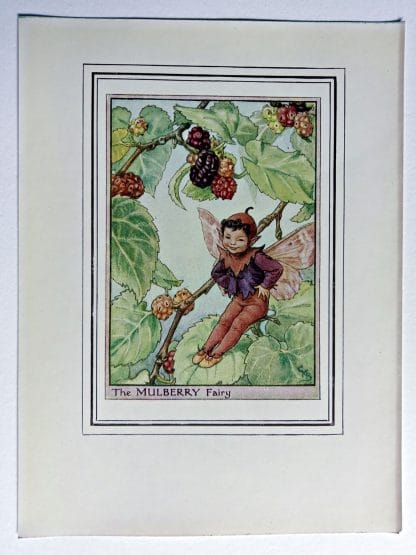 Mulberry Fairy Print