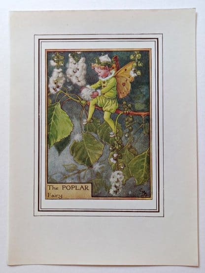 Poplar Vintage Fairy Print
