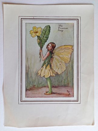 Primrose Vintage Fairy Print