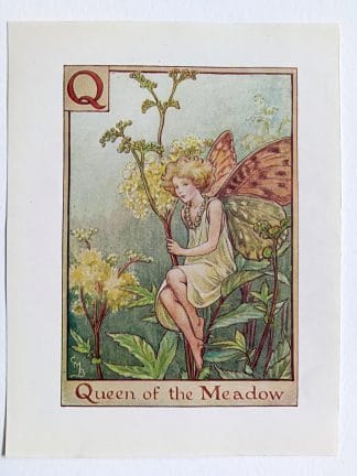 Queen of The Meadow Flower Fairy Print