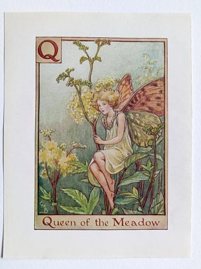 Queen of The Meadow Flower Fairy Print