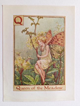 Queen of The Meadow Vintage Fairy Print