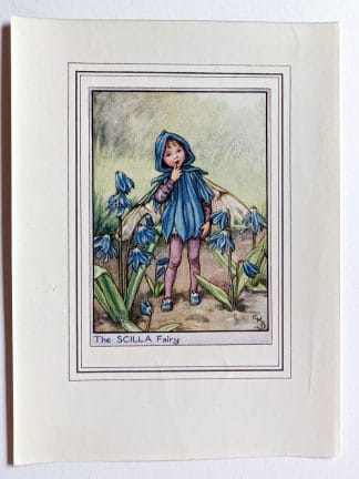 Scilla Vintage Fairy Print