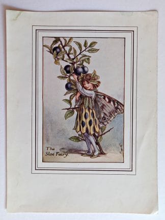 Sloe Vintage Fairy Print