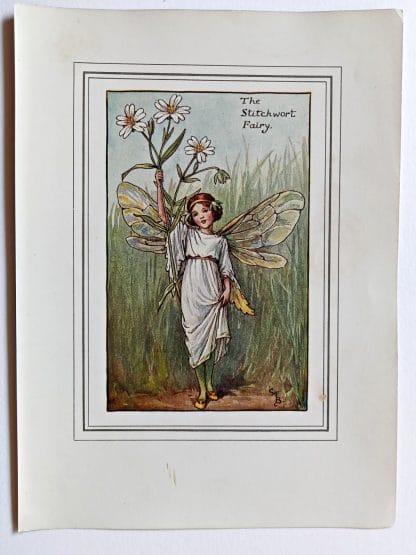 Stitchwort Fairy Print