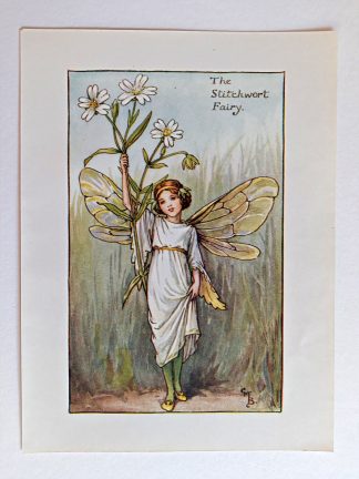 Stitchwort Vintage Fairy Print