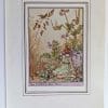 Storks Bill Vintage Fairy Print