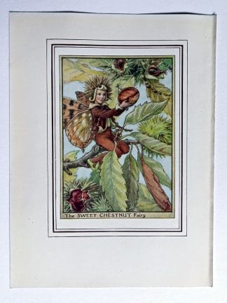 Sweet Chestnut Fairies Print