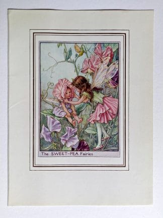 Sweet Pea Fairy Print