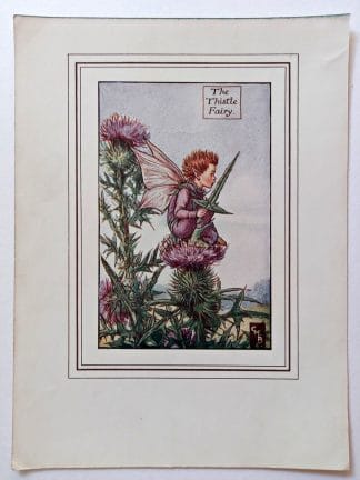 Thistle Fairies Print