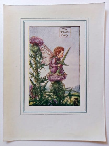 Thistle Fairy Print