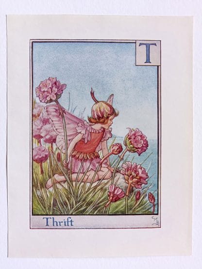 Thrift Flower Fairy Print