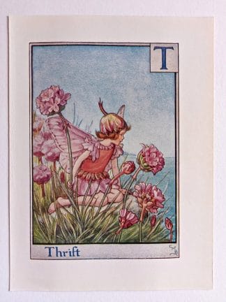 Thrift Vintage Fairy Print