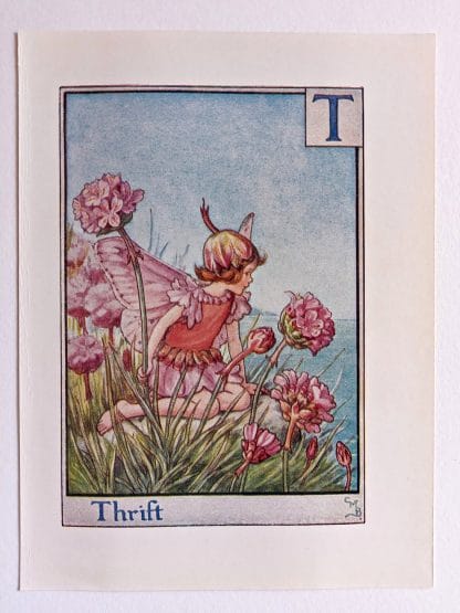 Thrift Vintage Fairy Print