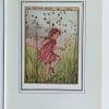 Totter Grass Vintage Flower Fairy Print