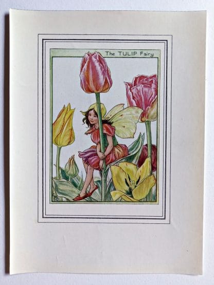 Tulip Fairy Print