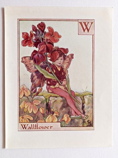 Wallflower Fairy Print