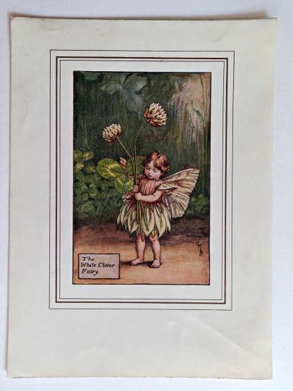 White Clover Fairy Print