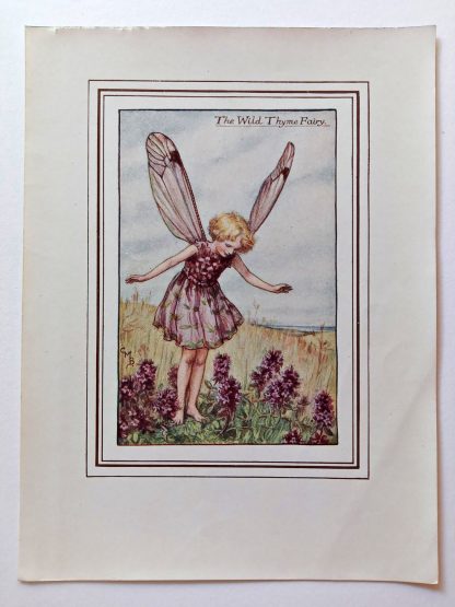 Wild Thyme Fairies Print