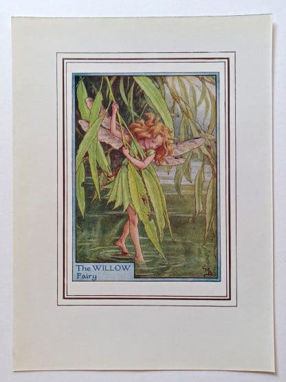 Willow Tree Flower Fairy Print