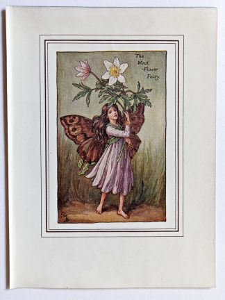 Wind Flower Fairy Print