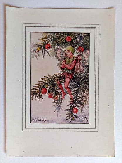 Yew Vintage Fairy Print